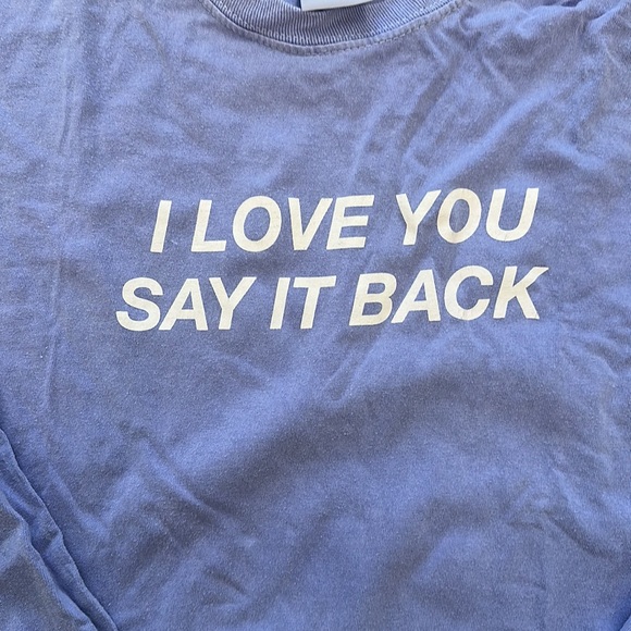 Lonely Ghost I Love You Say It Back Long Sleeve - Picture 2 of 4